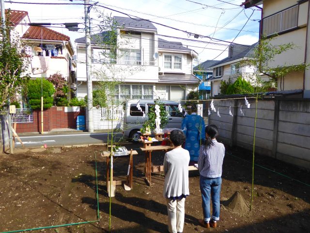 西東京市地鎮祭